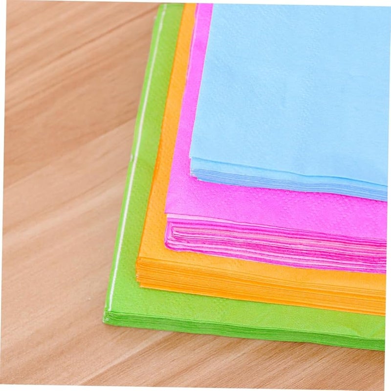 80 Pcs Solid Color Tissue Paper Napkins For Wedding Party Decoration Supplies - Image 3